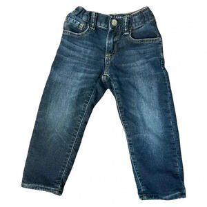 Boys Insulated Gap Adjustable Waist Jeans Size 3/3T